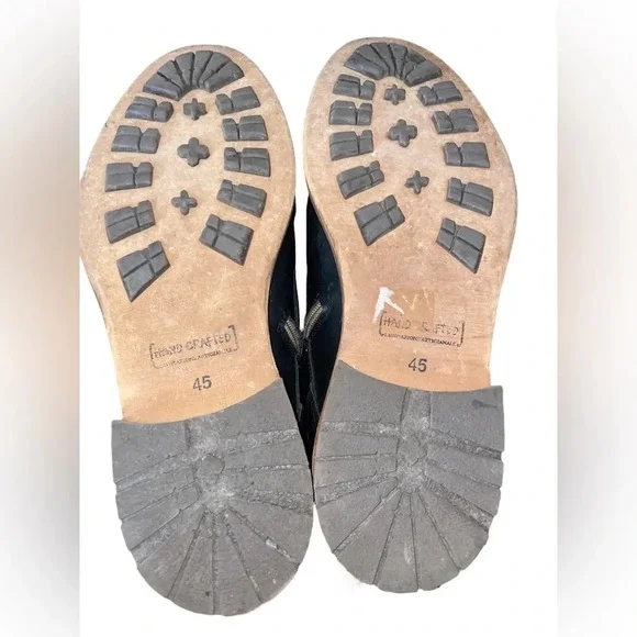 Bull Boxer Mens Holten Dark Leather Chukka Boots US Size 12 Black Dark Brown - Picture 2 of 11